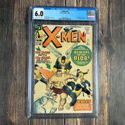 Bry's Comics *B0X07 Uncanny X-Men #3 CGC 6.0 Cover Art by Jack Kirby, 1st appearance of the Blob