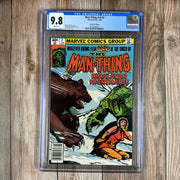 Bry's Comics *B0X08 Man-Thing #2 CGC 9.8 WP Bob Wiacek cover, NEWSSTAND EDITION