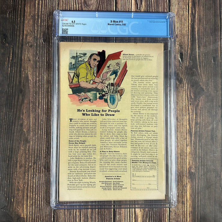 Bry's Comics *B0X08 Uncanny X-Men #11 CGC 6.5 1st appearance of the Stranger