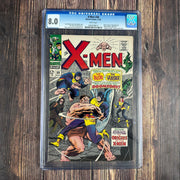 Bry's Comics *B0X08 Uncanny X-Men #38 CGC 8.0 WP Cover Art by Dan Adkins, Origin back-up stories begin featuring the X-Men and the creation of the team