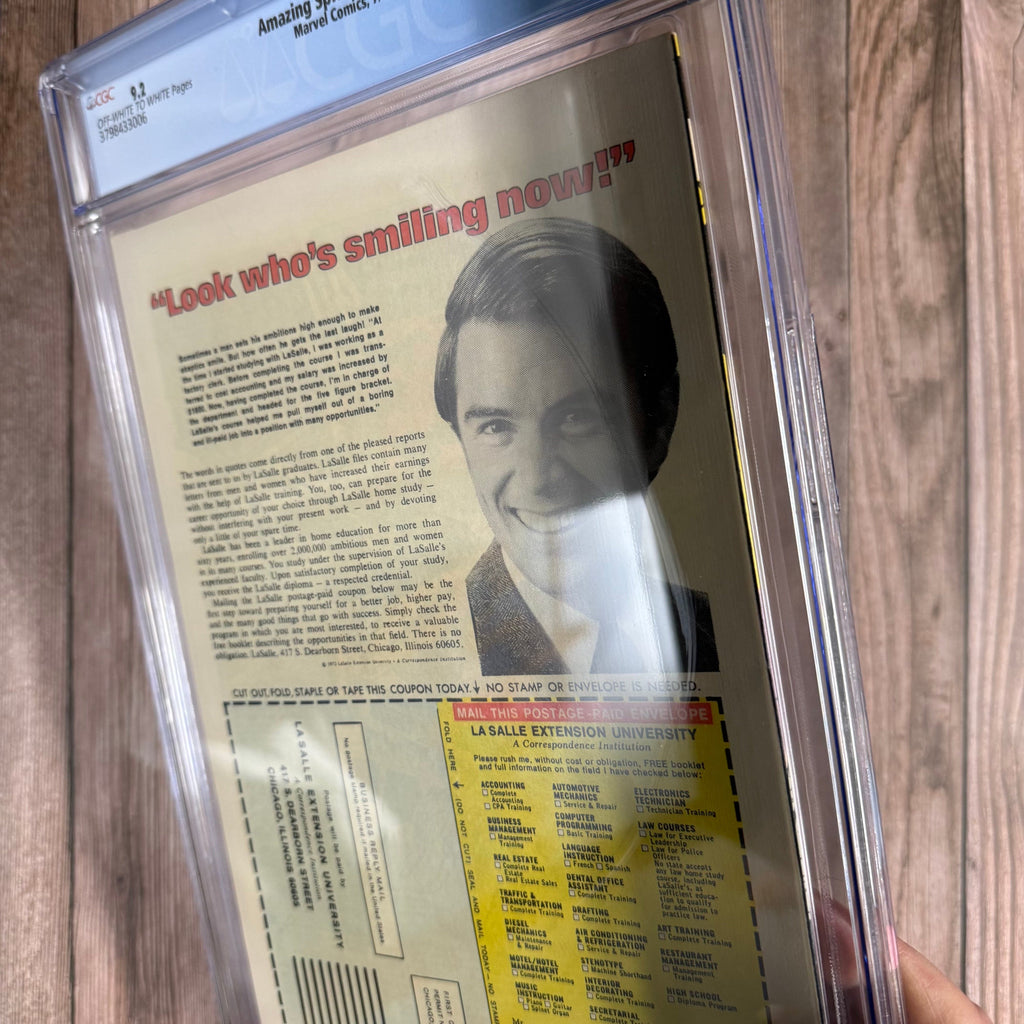 Bry's Comics *B0X1 Amazing Spider-Man #134 CGC 9.2 1st appearance of Tarantula, 2nd appearance of the Punisher *