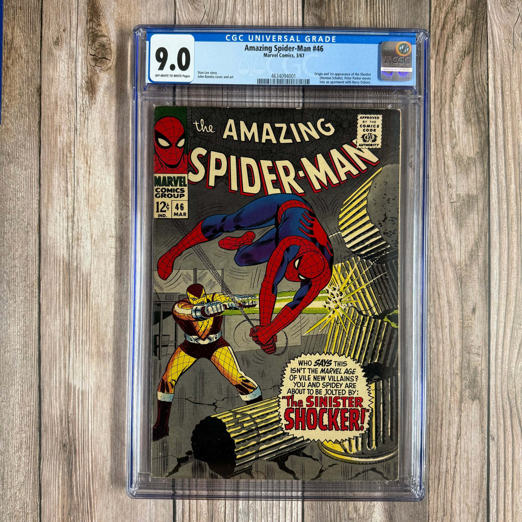 Bry's Comics *B0X1 Amazing Spider-Man #46 CGC 9.0 1st appearance of the Shocker