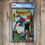 Bry's Comics * B0X1 Amazing Spider-Man #95 CGC 9.8 WP Spider-Man visits London