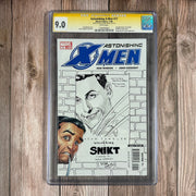 Bry's Comics B0X1 Astonishing X-Men #17 CGC 9.0 WP SS Signed and Sketch by Mike Perkins; Cover by John Cassaday (cert:3003)