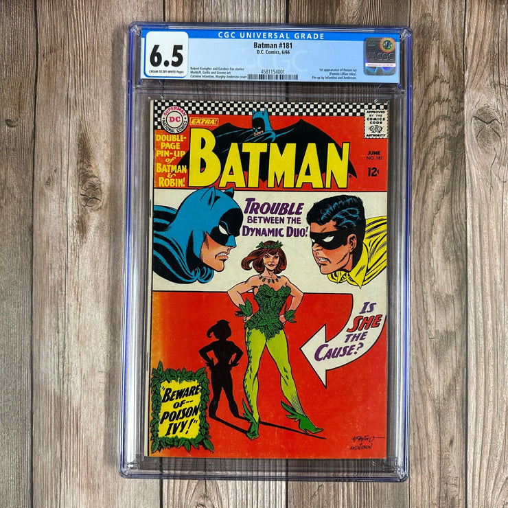 Bry's Comics *B0X1 Batman #181 CGC 6.5 1st appearance of Poison Ivy