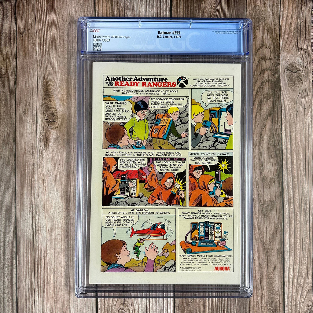Bry's Comics *B0X1 Batman #255 CGC 9.6 1st appearance of Anthony Lupus