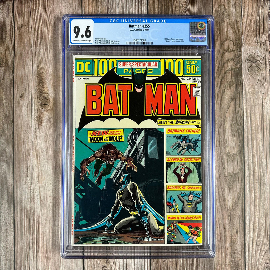 Bry's Comics *B0X1 Batman #255 CGC 9.6 1st appearance of Anthony Lupus
