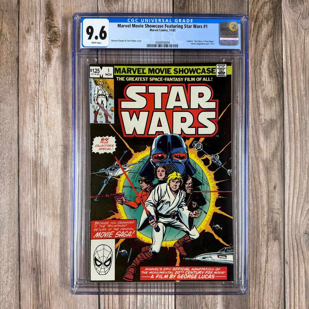 Bry's Comics *B0X1 Marvel Movie Showcase featuring Star Wars #1 CGC 9.6 WP Reprints Star Wars #1–3