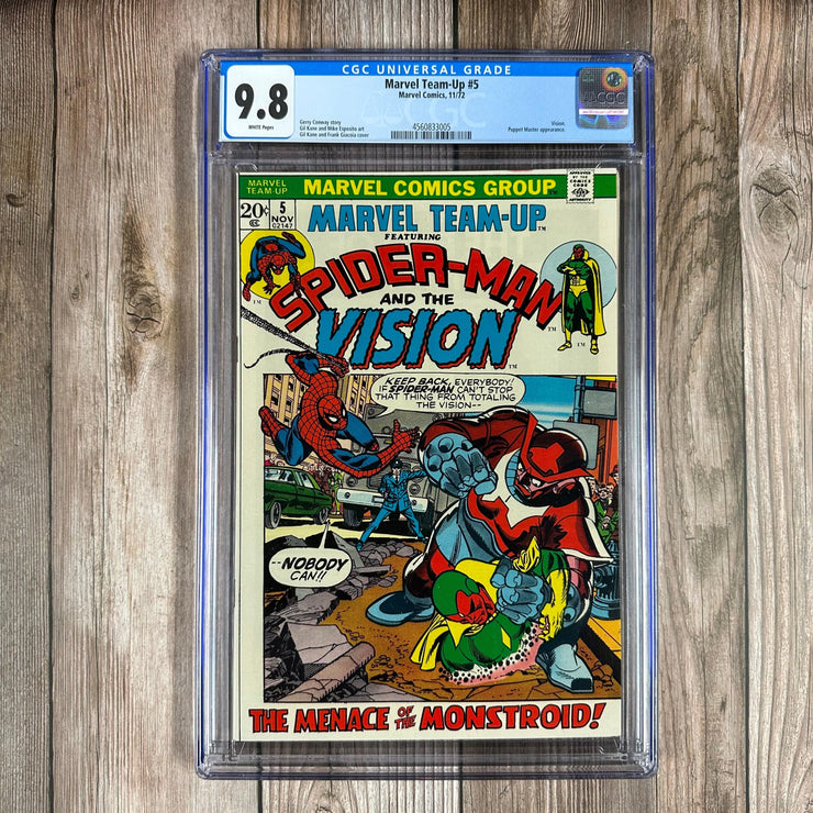 Bry's Comics * B0X1 Marvel Team-Up #5 CGC 9.8 WP 1st appearance of Monstroid