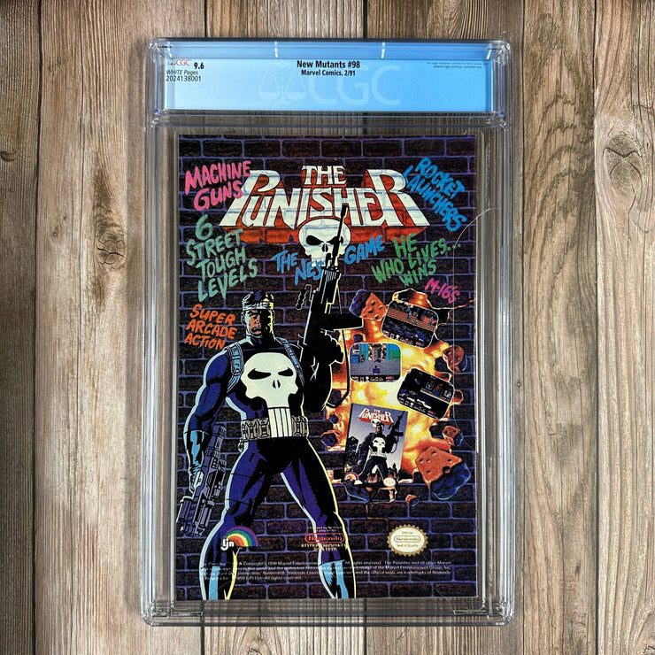Bry's Comics * B0X1 New Mutants #98 CGC 9.6 WP 1st appearance of Deadpool (Weapon X program), Copycat impersonating Domino & Gideon (The Externals)