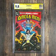 Bry's Comics *B0X1 Omega Men #3 CGC 9.8 WP SS Signed by Keith Giffen, ICONIC Cover Art by Keith Giffen, 1st appearance of Lobo, an intergalactic bounty hunter