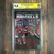 Bry's Comics *B0X1 Radically Rearranged Ronin Ragdolls #1 CGC 9.8 WP SS Signed & Sketch by Kevin Eastman, Signed by David Avallone, Kickstarter exclusive, 1st app of Radically Rearranged Ronin Ragdolls