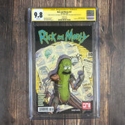 Bry's Comics *B0X1 Rick and Morty #37 CGC 9.8 WP SS Signed & Sketch by Tini Howard, Kyle Starks, Sarah Stern & Mike Vasquez, Cover Art by Mike Vasquez Homage to X-men #141