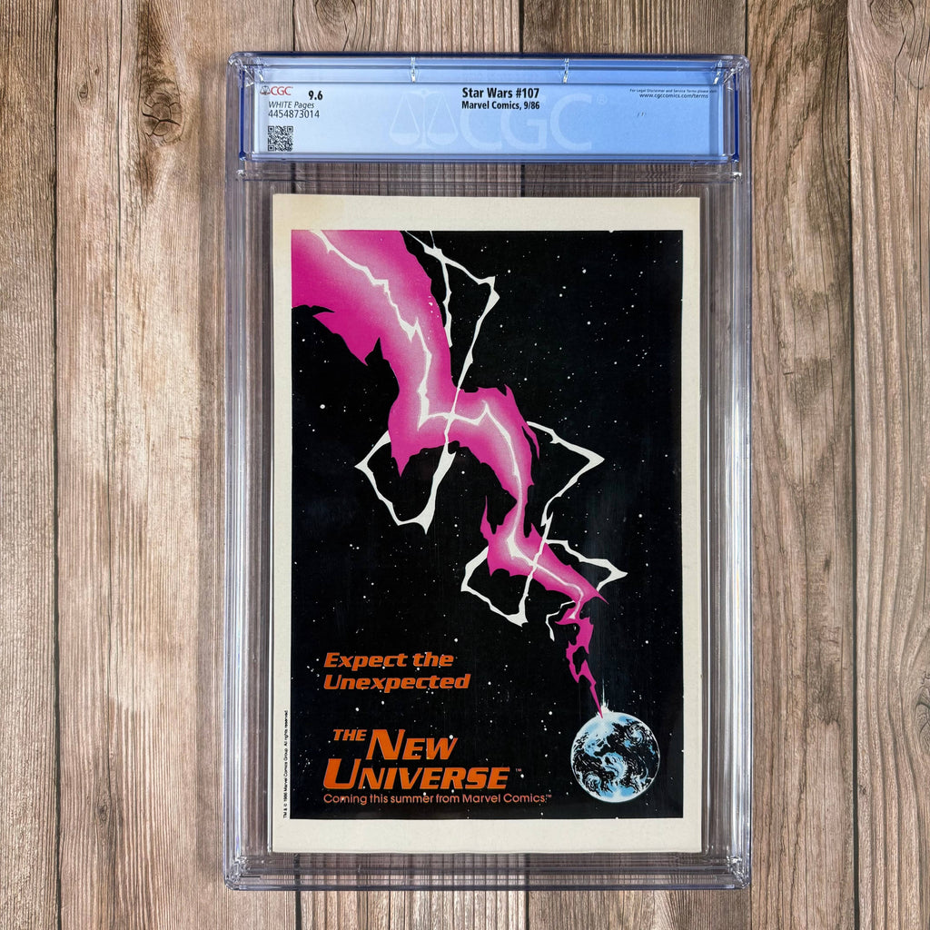 Bry's Comics *B0X1 Star Wars #107 CGC 9.6 WP Final issue of the first series