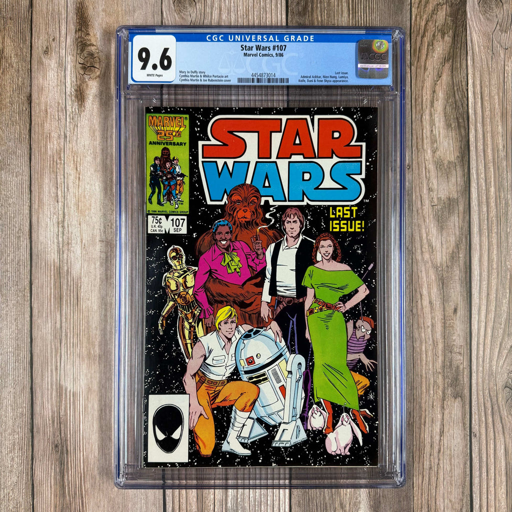 Bry's Comics *B0X1 Star Wars #107 CGC 9.6 WP Final issue of the first series