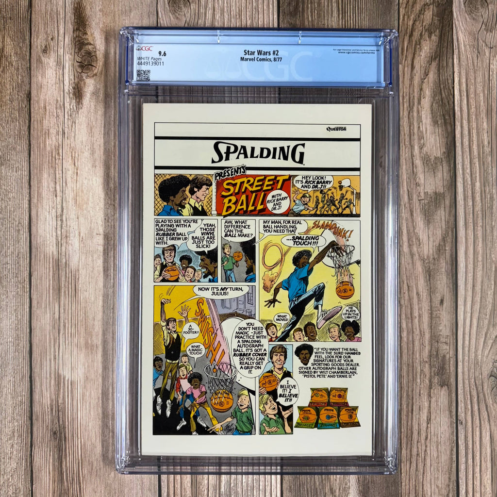 Bry's Comics *B0X1 Star Wars #2 CGC 9.6 WP 1st appearance of Obi Wan Kenobi, Han Solo, Chewbacca, Greedo, the Millennium Falcon, the Death Star, and Jabba the Hutt (Mosep)