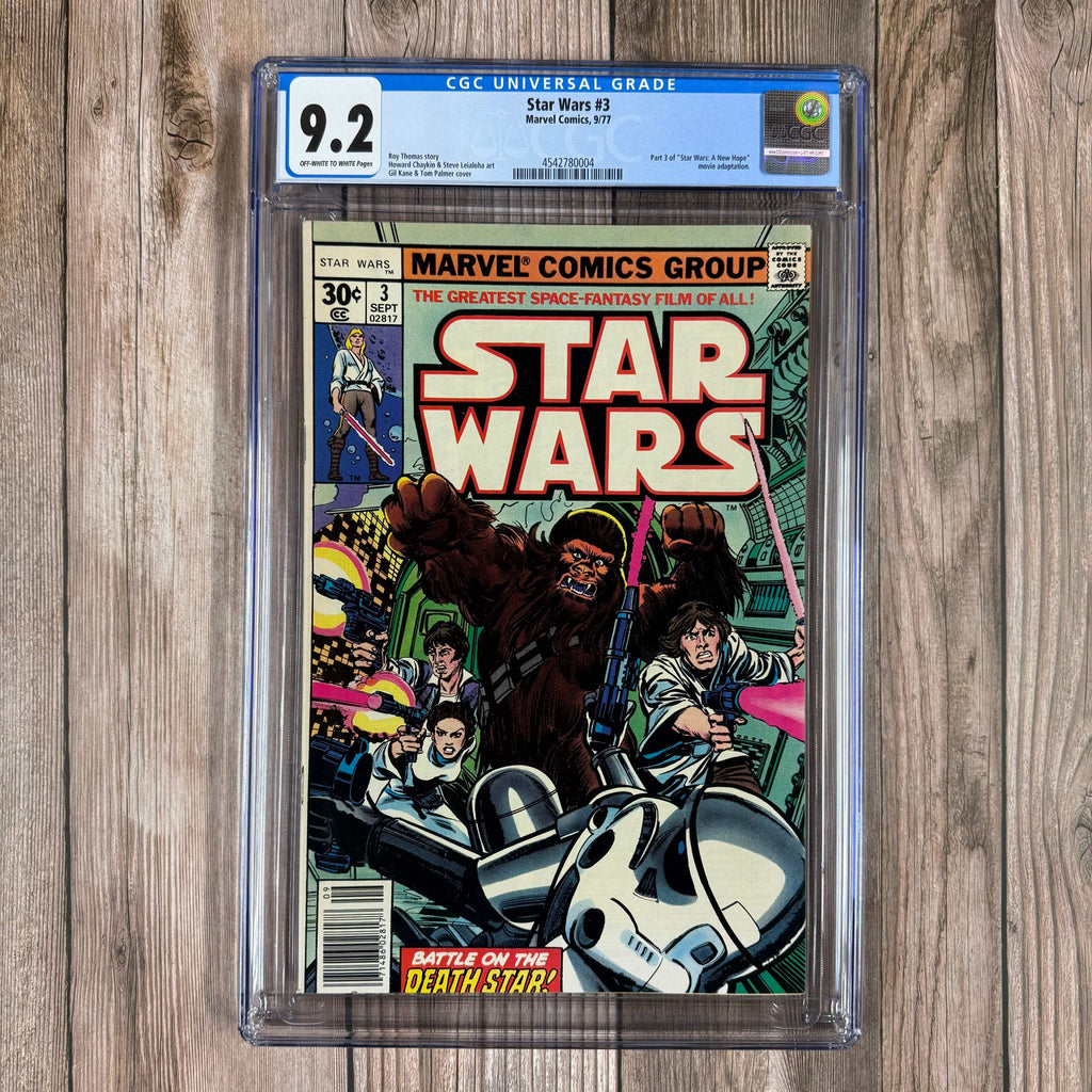 Bry's Comics *B0X1 Star Wars #3 CGC 9.2 1st cover appearance of Han Solo and Chewbacca