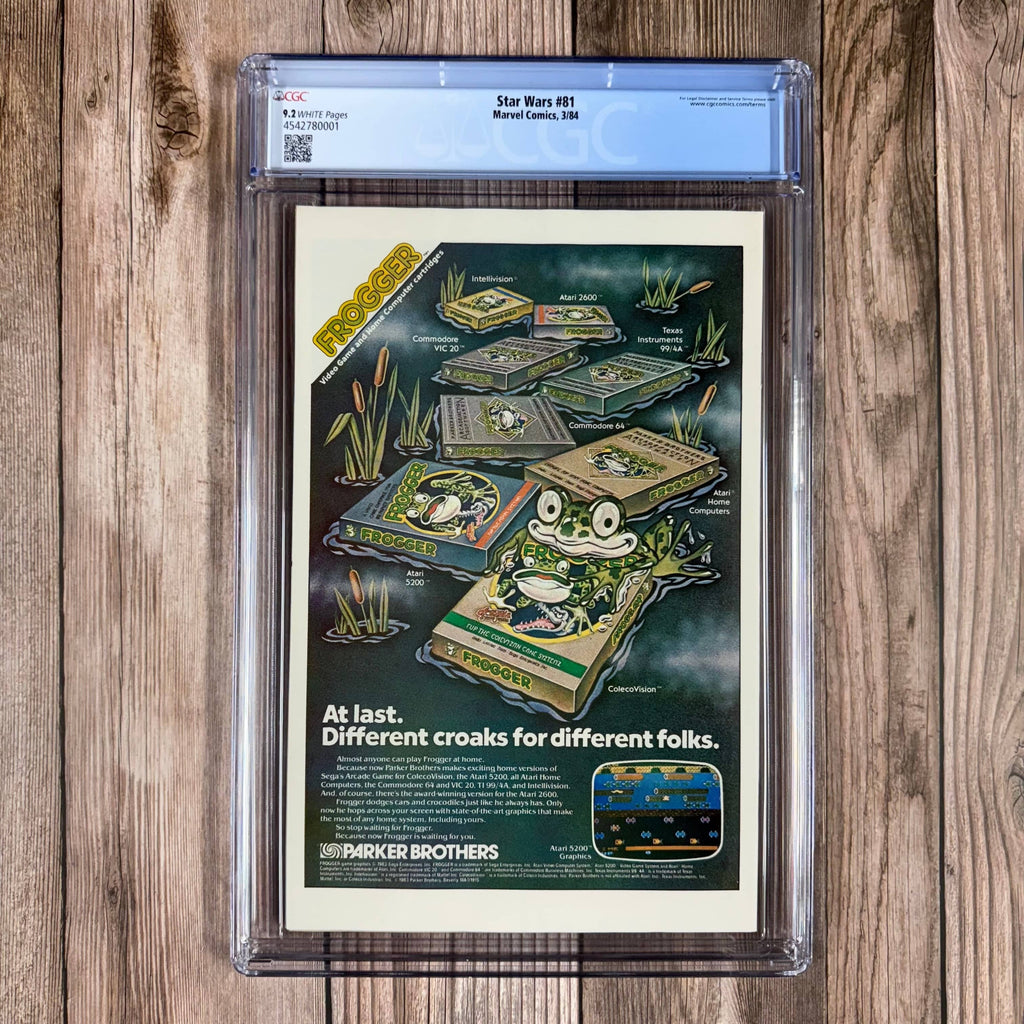 Bry's Comics *B0X1 Star Wars #81 CGC 9.2 WP Boba Fett escapes from the Sarlacc pit in an original story