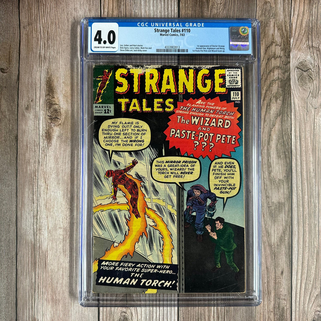 Bry's Comics *B0X1 Strange Tales #110 CGC 4.0 1st appearance of Doctor Strange, Ancient One, Wong
