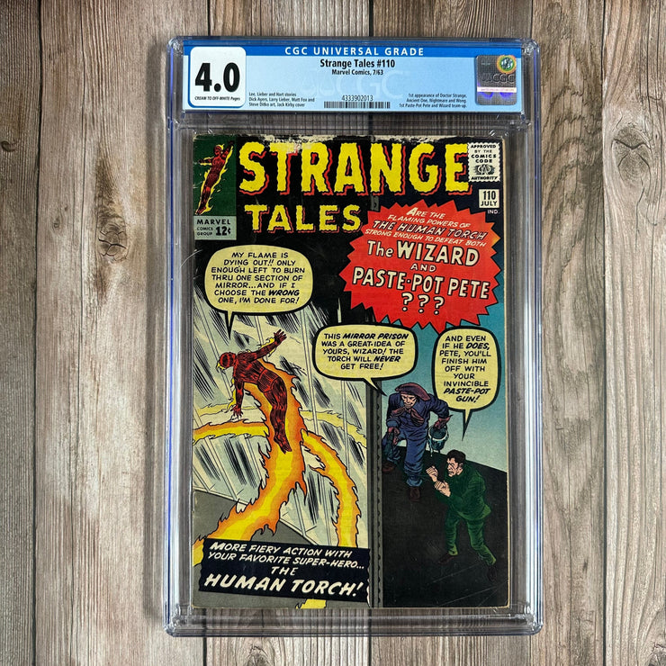 Bry's Comics *B0X1 Strange Tales #110 CGC 4.0 1st appearance of Doctor Strange, Ancient One, Wong