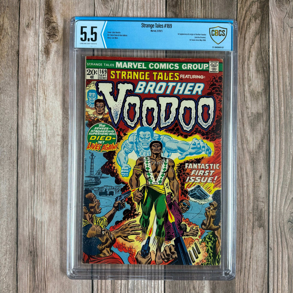 Bry's Comics *B0X1 Strange Tales #169 CBCS 5.5 1st appearance of Brother Voodoo and Daniel Drumm