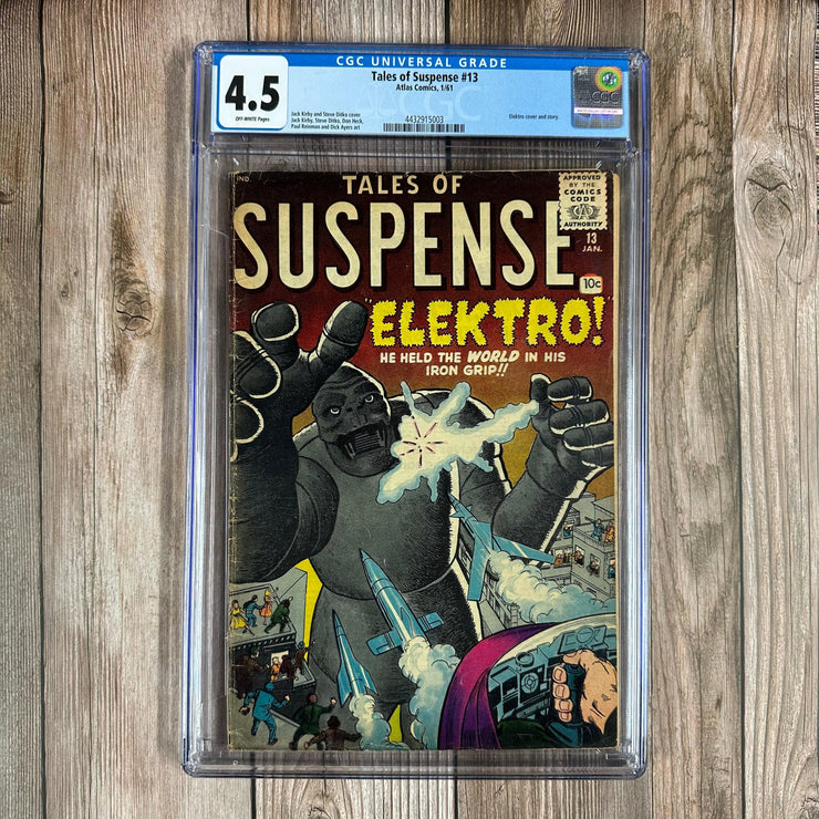 Bry's Comics *B0X1 Tales of Suspense #13 CGC 4.5 Classic Cover by Steve Ditko