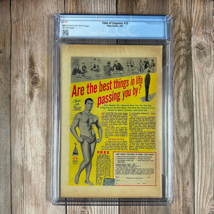 Bry's Comics *B0X1 Tales of Suspense #15 CGC 6.0 1st appearance of Goom
