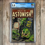 Bry's Comics *B0X1 Tales to Astonish #27 CGC 2.5 1st appearance and origin of Hank Pym, later becomes Ant-Man, Goliath, Giant-Man and Yellowjacket