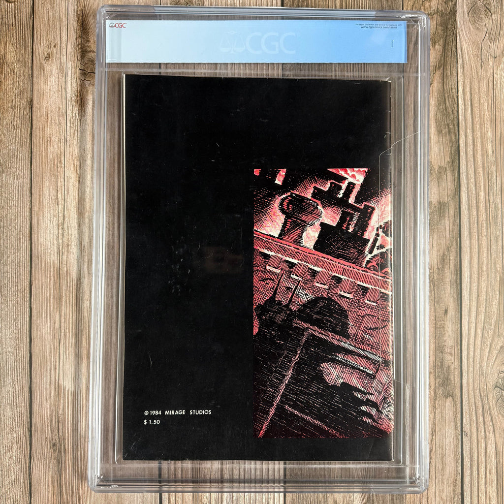 Bry's Comics *B0X1 Teenage Mutant Ninja Turtles #1 CGC 8.0 1st team appearance and origin of the Teenage Mutant Ninja Turtles, 1st appearance of Splinter, 1st appearance and death of the Shredder