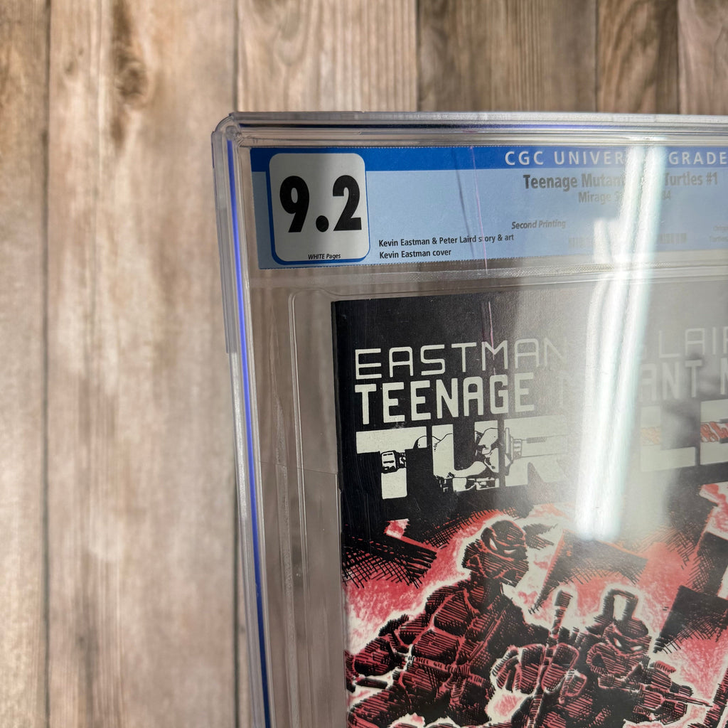 Bry's Comics *B0X1 Teenage Mutant Ninja Turtles #1 CGC 9.2 WP 2nd Print Limited to 6,000 *