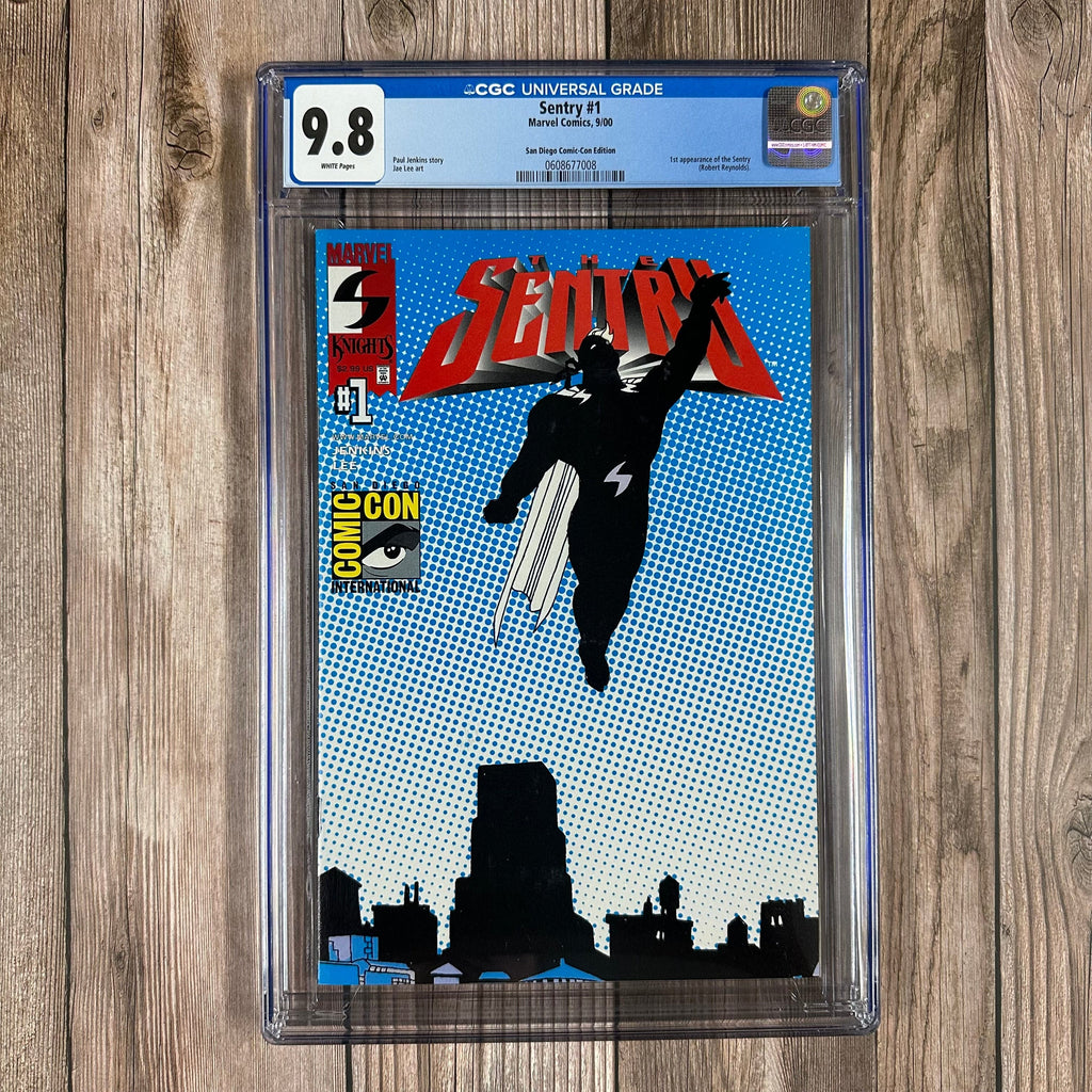 Bry's Comics *B0X1 The Sentry #1 CGC 9.8 WP SDCC Exclusive Variant cover by Jae Lee 1st appearance of the Sentry and The Void