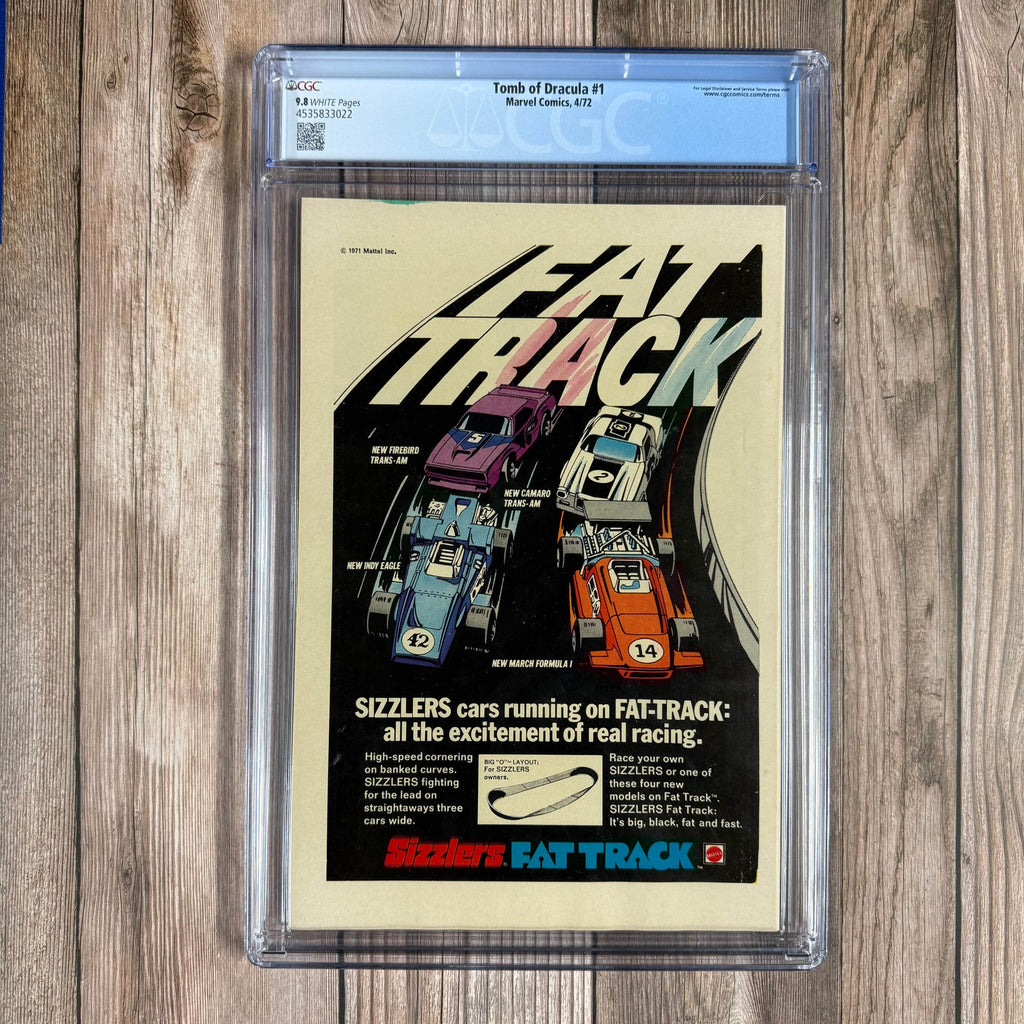 Bry's Comics *B0X1 Tomb of Dracula #1 CGC 9.8 WP 1st appearance of Dracula, 1st appearance of Van Helsing, 1st appearance of Frank Drake