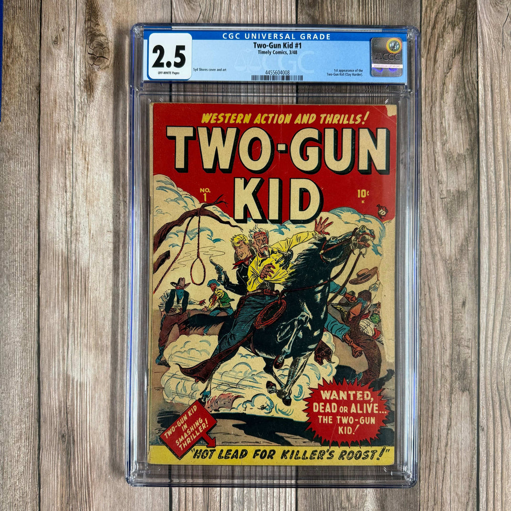 Bry's Comics *B0X1 Two-Gun Kid #1 CGC 2.5 1st appearance of the Two-Gun Kid (Clay Harder)