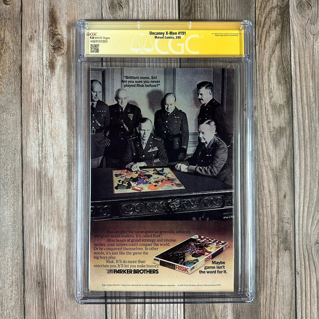 Bry's Comics *B0X1 Uncanny X-Men #191 CGC 9.8 WP SS Signed by John Romita Jr. 1st appearance of Nimrod (cert:1003)