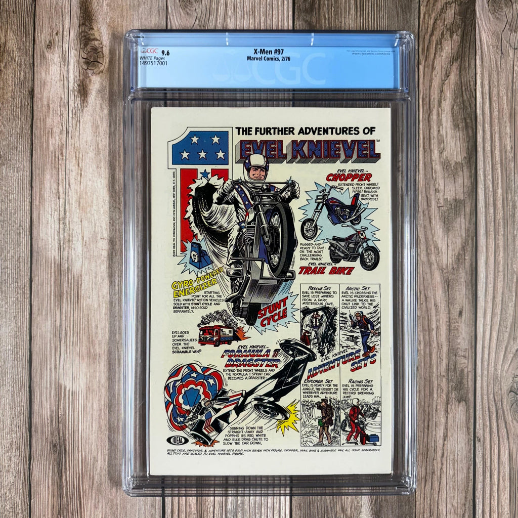 Bry's Comics *B0X1 Uncanny X-Men #97 CGC 9.6 WP 1st cameo appearance of Lilandra, 1st appearance of second Erik the Red, Polaris name revealed