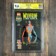Bry's Comics *B0X1 Wolverine #145 CGC 9.6 WP SS Signed by Len Wein, John Romita, Bill Sienkiewicz & Chris Claremont, Nabisco Variant Cover by Bill Sienkiewicz, Return of Wolverine's adamantium