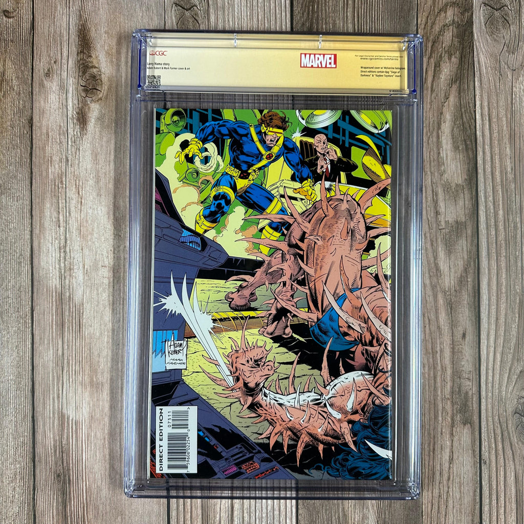 Bry's Comics *B0X1 Wolverine #75 CGC 9.8 WP Custom Label, SS Signed by Larry Hama & Adam Kubert 1st appearance of Wolverine's bone claws (cert:2001)