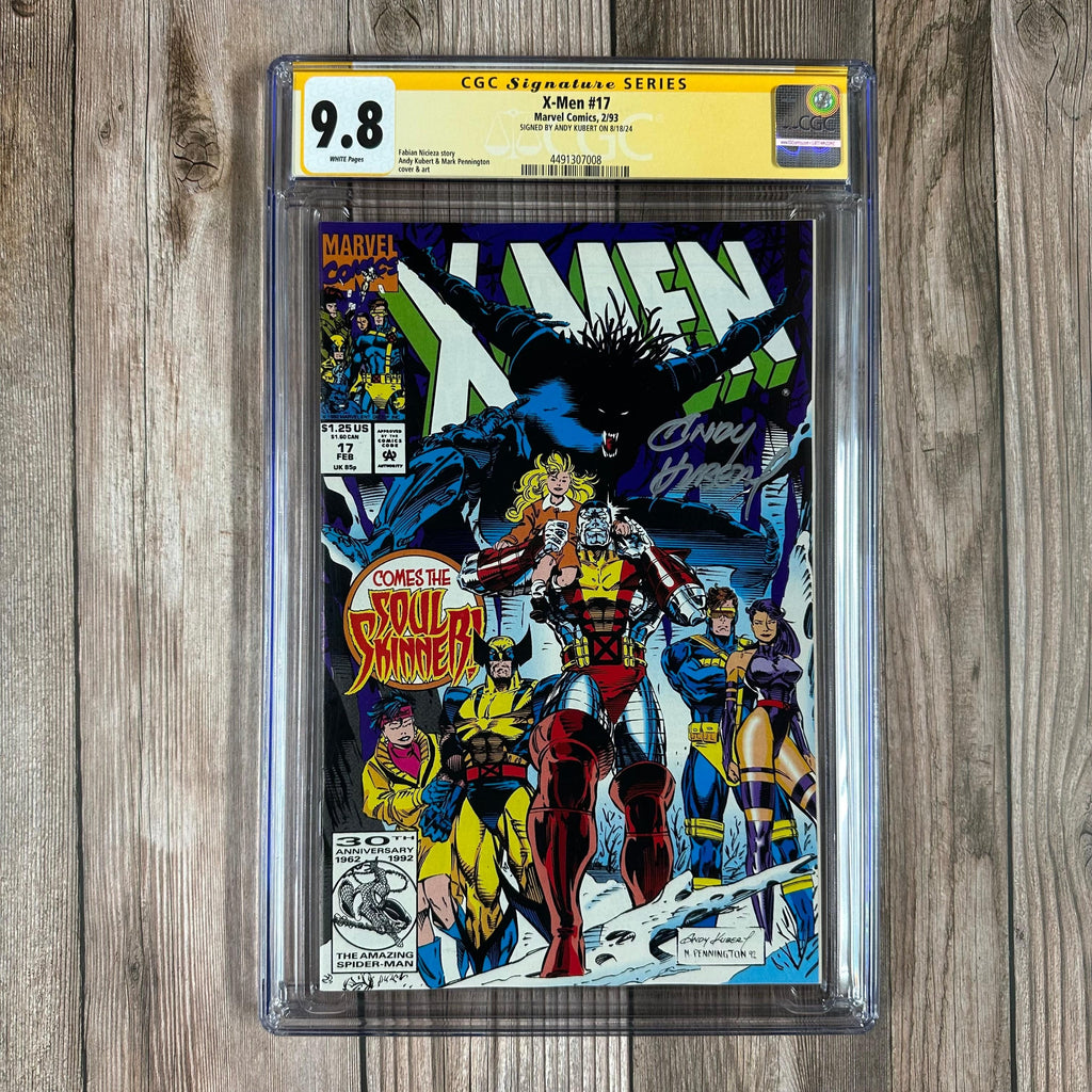 Bry's Comics *B0X1 X-Men #17 CGC 9.8 WP SS Signed by Andy Kubert, 1st appearance of Kwannon as Revanche (cert:7008)