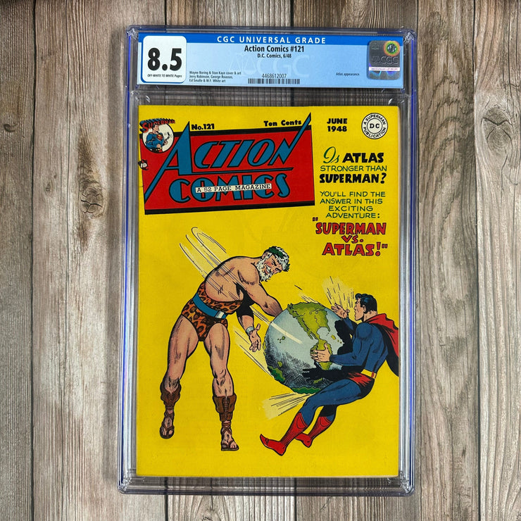 Bry's Comics *  B0X2 Action Comics #121 CGC 8.5 Cover by Wayne Boring