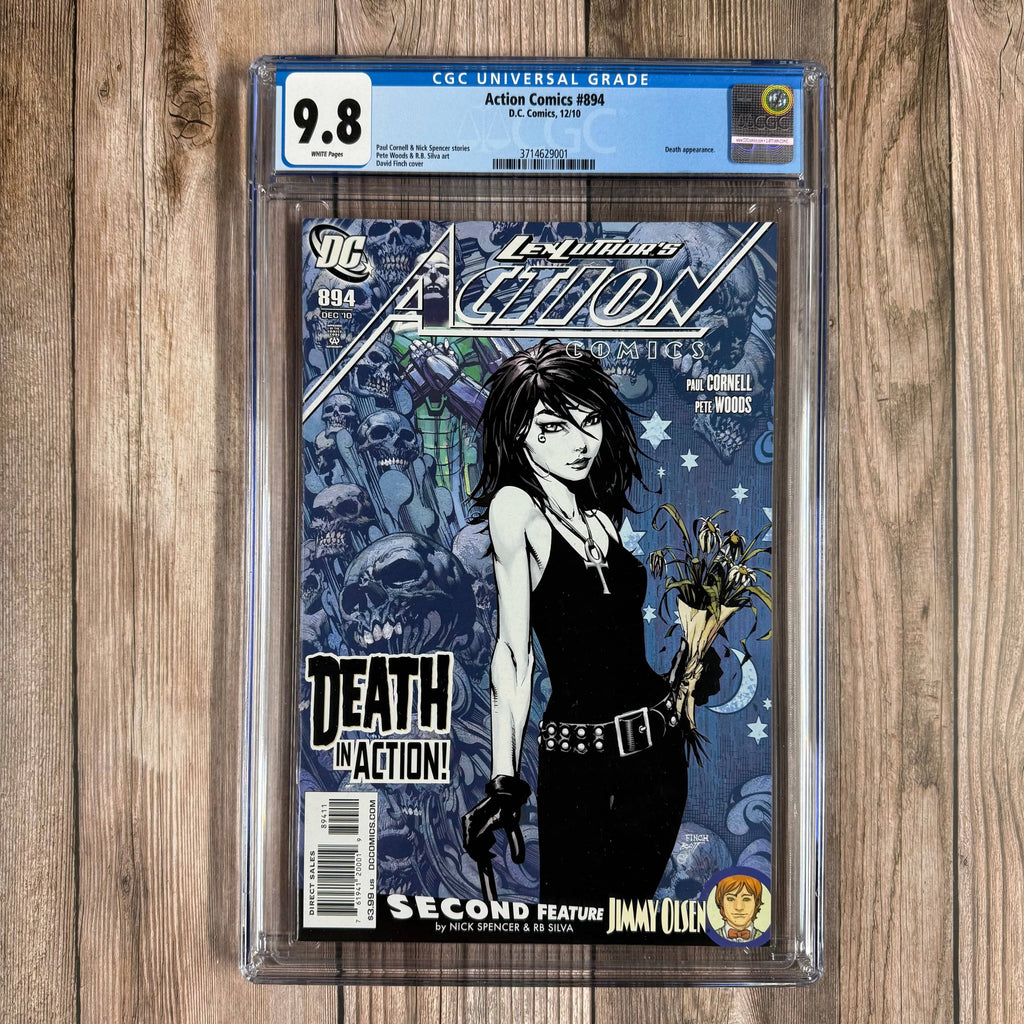 Bry's Comics *B0X2 Action Comics #894 CGC 9.8 WP 1st cover appearance of Death on a mainstream DC book