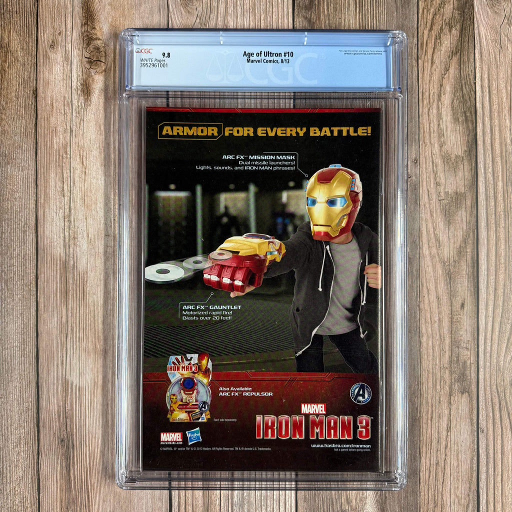 Bry's Comics *B0X2 Age of Ultron #10 CGC 9.8 WP 1st cameo appearance of Angela and Alexis the Protector