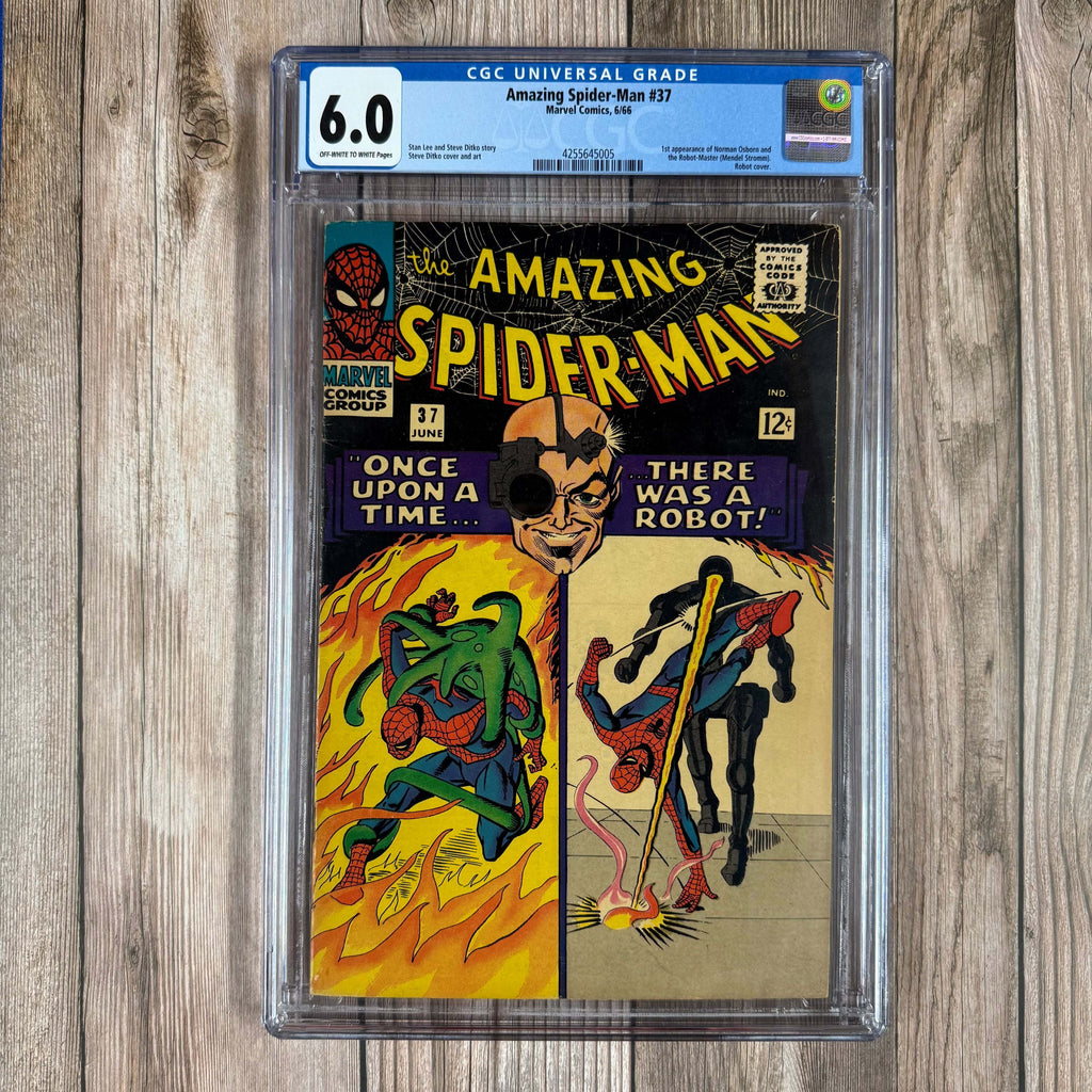 Bry's Comics *B0X2 Amazing Spider-Man #37 CGC 6.0 1st full appearance of Norman Osborn, 1st appearance of Mendel Stromm