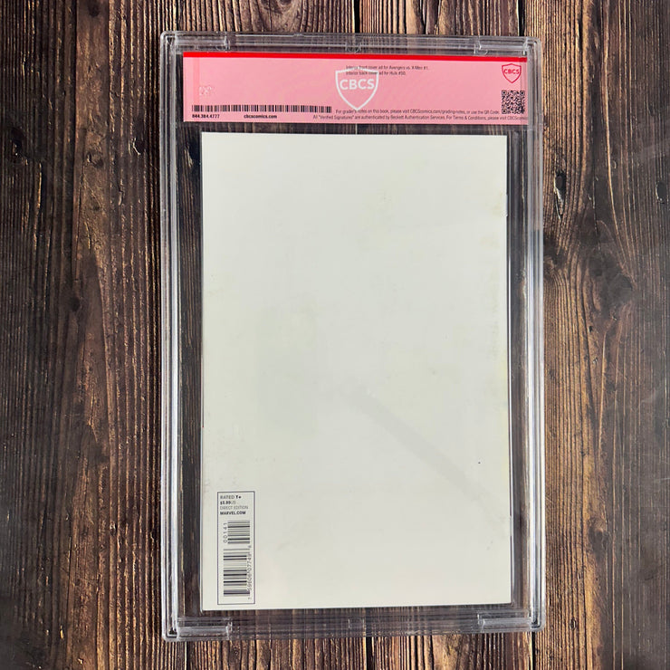 Bry's Comics *B0X2 Avengers Assemble #1 CBCS 9.4 WP , Verified Sig: Joe Rubinstin and Stan Lee Blank Variant; 1st appearance of a New Zodiac