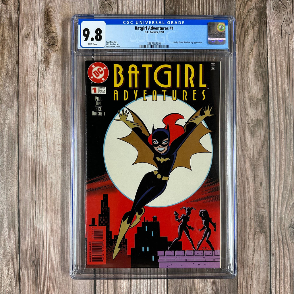 Bry's Comics *B0X2 Batgirl Adventures #1 CGC 9.8 WP Cover art by Bruce Timm
