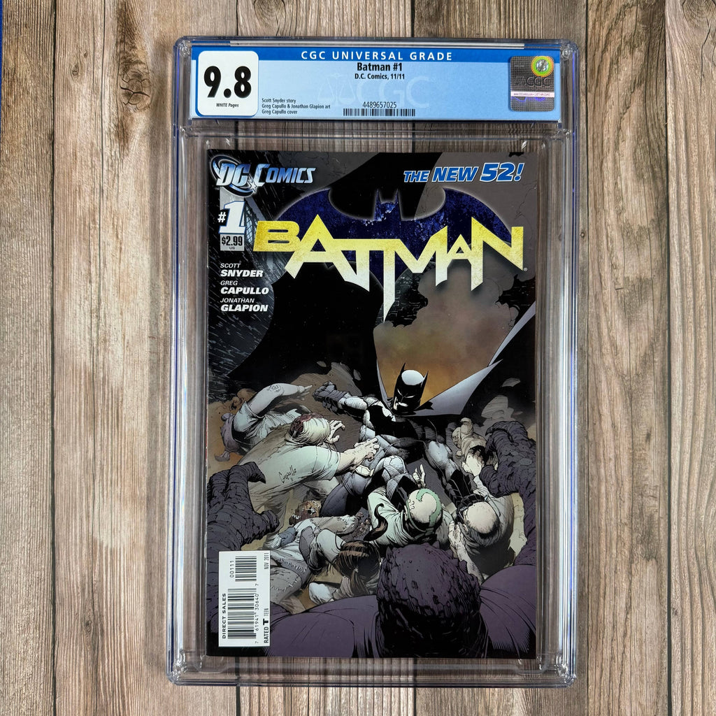 Bry's Comics *B0X2 Batman #1 CGC 9.8 WP Premiere issue of second Batman series, 1st appearance of Lincoln March, 1st cameo appearance of Harper Row