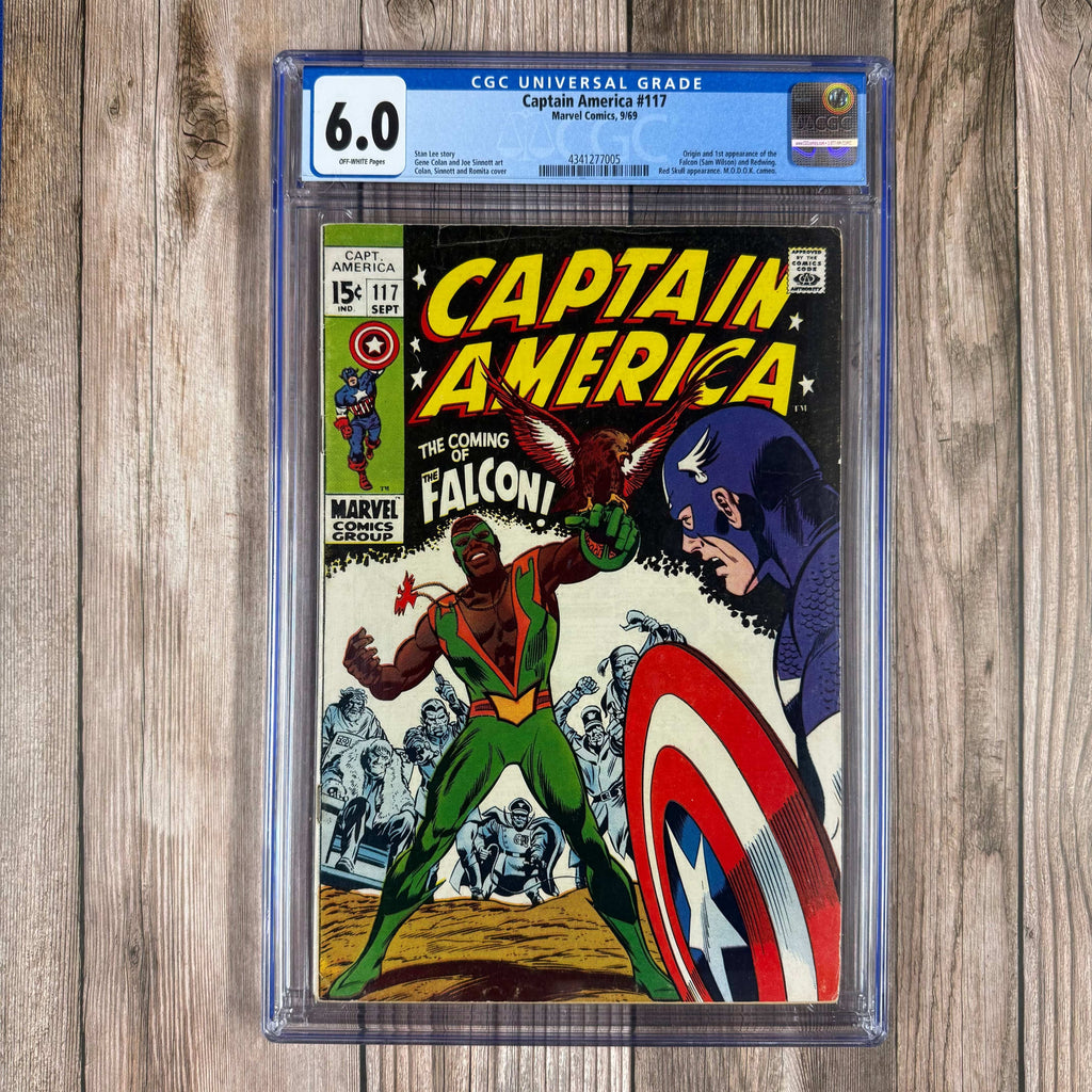 Bry's Comics *B0X2 Captain America #117 CGC 6.0 1st appearance and origin of the Falcon, Sam Wilson, 1st appearance of Redwing