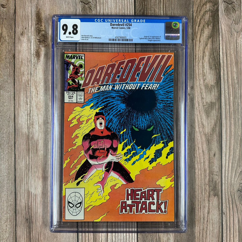 Bry's Comics *B0X2 Daredevil #254 CGC 9.8 WP 1st appearance and origin of Typhoid Mary