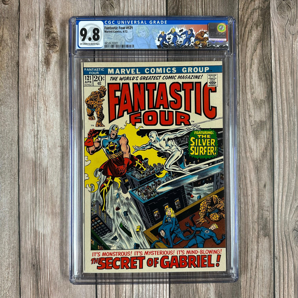 Bry's Comics *B0X2 Fantastic Four #121 CGC 9.8 Custom Label, Death of Air-Walker
