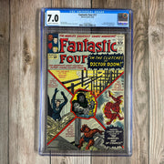 Bry's Comics * B0X2 Fantastic Four #17 CGC 7.0 Cover art featuring Doctor Doom by Jack Kirby