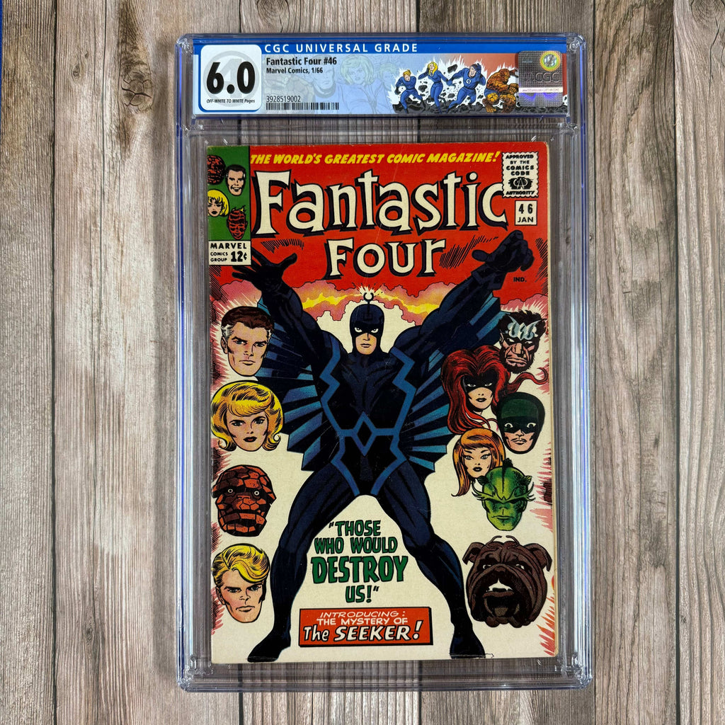 Bry's Comics *B0X2 Fantastic Four #46 CGC 6.0 Custom Label, 1st full appearance of Black Bolt, 2nd team appearance of the Inhumans, 1st appearance of Seeker